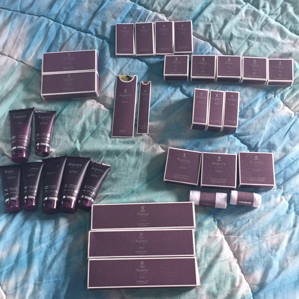 Bundle of Ritz Carlton Asprey Purple Water items